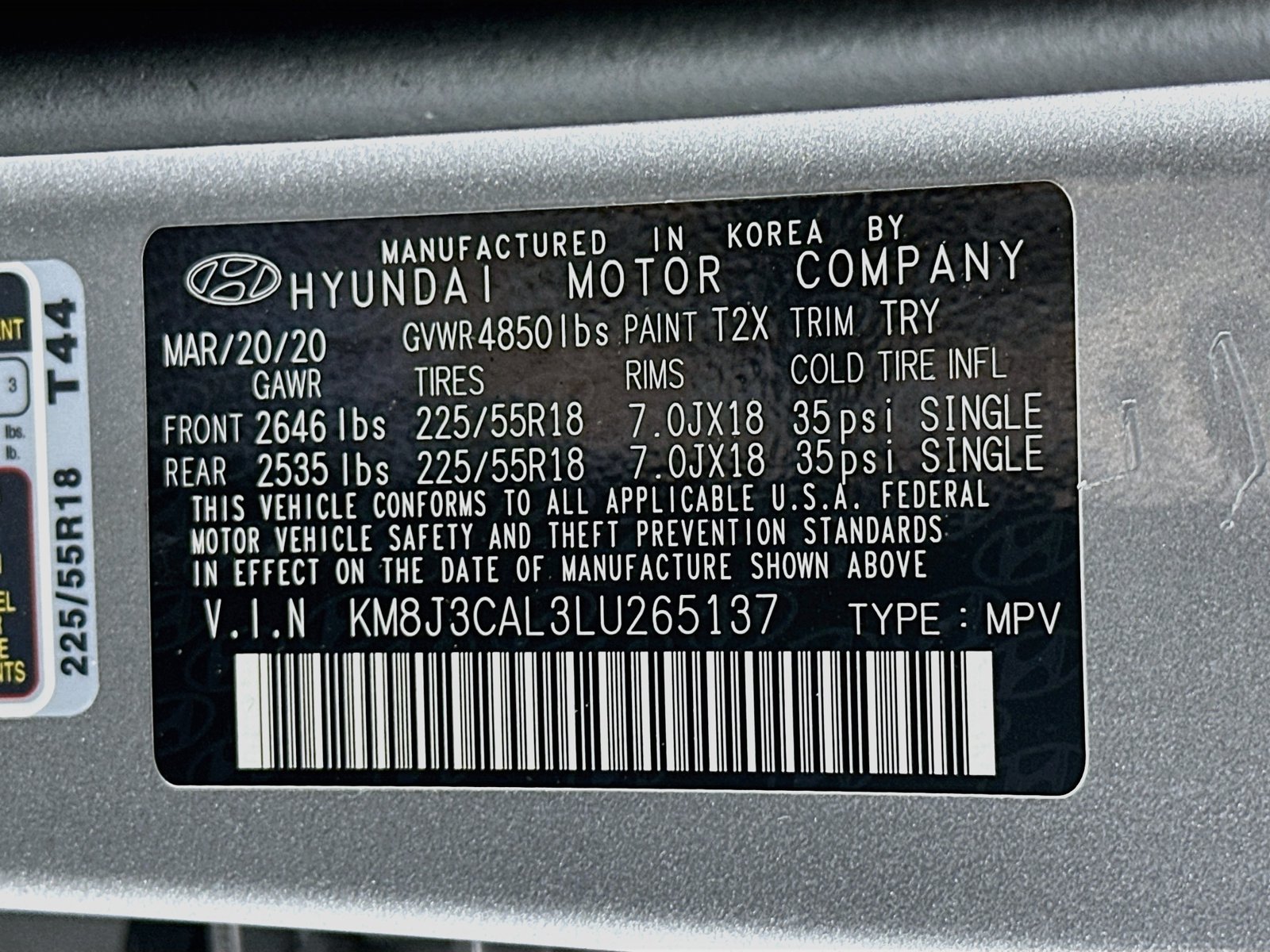 Used 2020 Hyundai Tucson Ultimate w/ Cargo Package AWD/4WD image 33