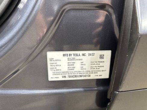 Used 2022 Tesla Model X Plaid AWD/4WD image 79