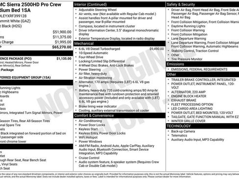 Certified 2024 GMC Sierra 2500 Pro w/ Convenience Package image 29