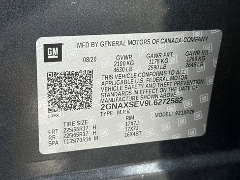 Used 2020 Chevrolet Equinox LS AWD/4WD image 53