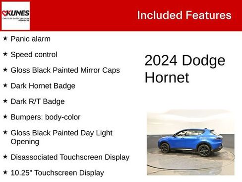 Used 2024 Dodge Hornet R/T w/ R/T Blacktop Package image 4