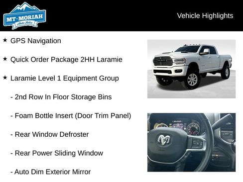 Used 2024 RAM 2500 Laramie w/ Sport Appearance Package AWD/4WD image 4