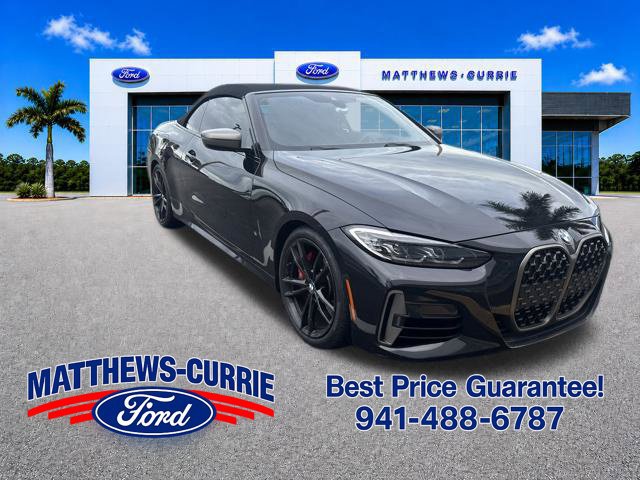 Used 2021 BMW M440i Convertible w/ Premium Package RWD image 4