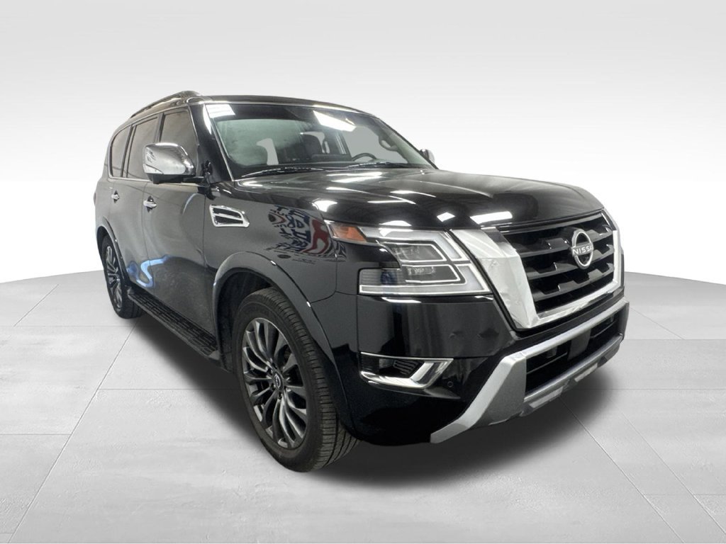 Used 2023 Nissan Armada Platinum w/ Captain's Chairs Package AWD/4WD image 5