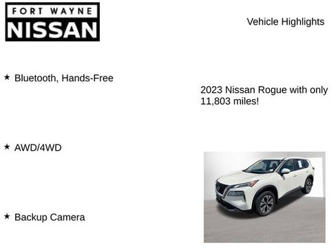 Used 2023 Nissan Rogue SV AWD/4WD image 7
