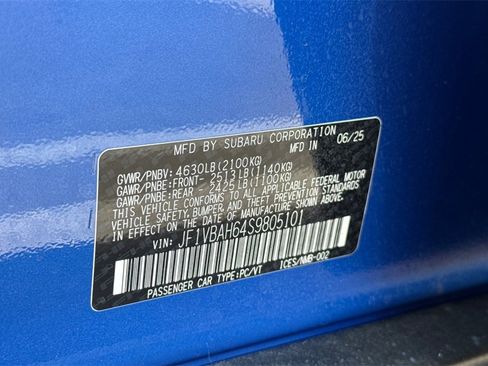 New 2025 Subaru WRX Premium image 35