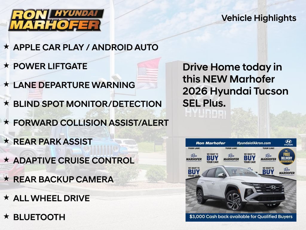 New 2026 Hyundai Tucson SEL Plus AWD/4WD image 25