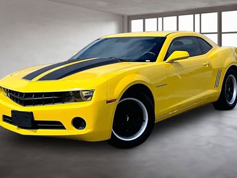 Used 2011 Chevrolet Camaro LS w/ Black Stripe Package RWD image 2