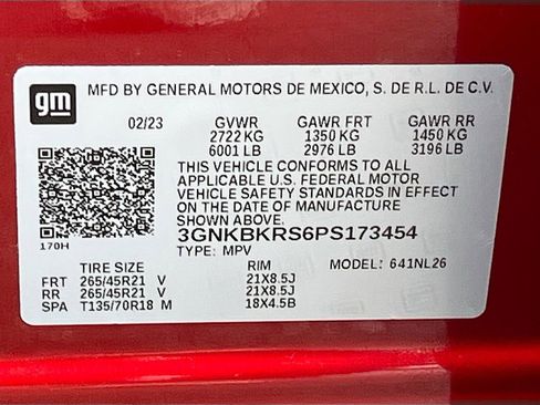 Used 2023 Chevrolet Blazer RS w/ Driver Confidence II Package AWD/4WD image 34