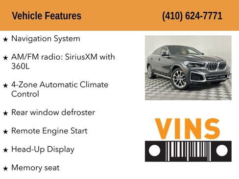 Used 2023 BMW X6 xDrive40i AWD/4WD image 5