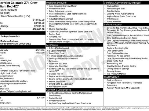 New 2026 Chevrolet Colorado Z71 AWD/4WD image 31