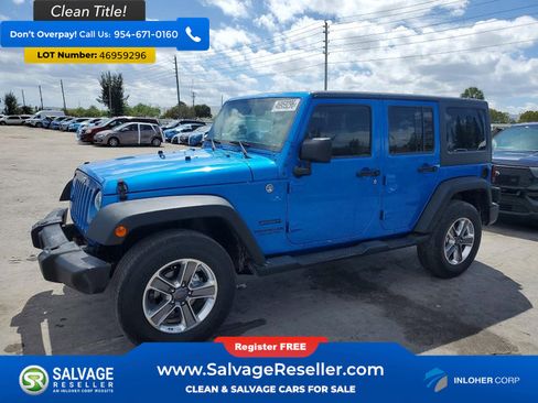 Used 2015 Jeep Wrangler Unlimited Sport image 1