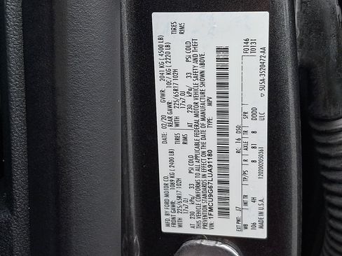 Used 2020 Ford Escape SE AWD/4WD image 27