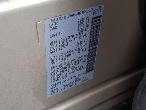 Used 2025 Nissan Murano SL w/ Cargo Package image 26