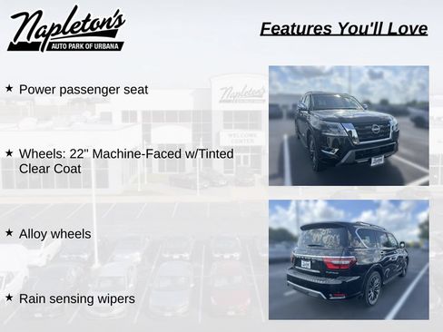 Used 2021 Nissan Armada Platinum w/ Captain's Chairs Package AWD/4WD image 10
