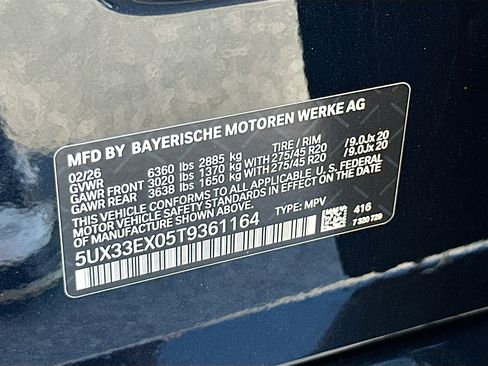 New 2026 BMW X6 xDrive40i image 27