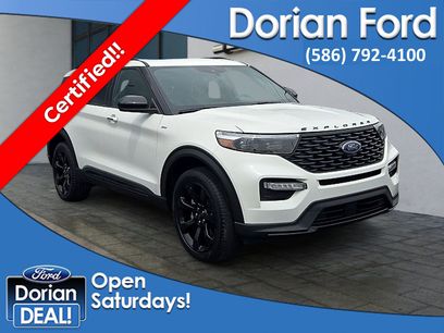 Certified 2024 Ford Explorer ST-Line w/ Class IV Trailer Tow Package