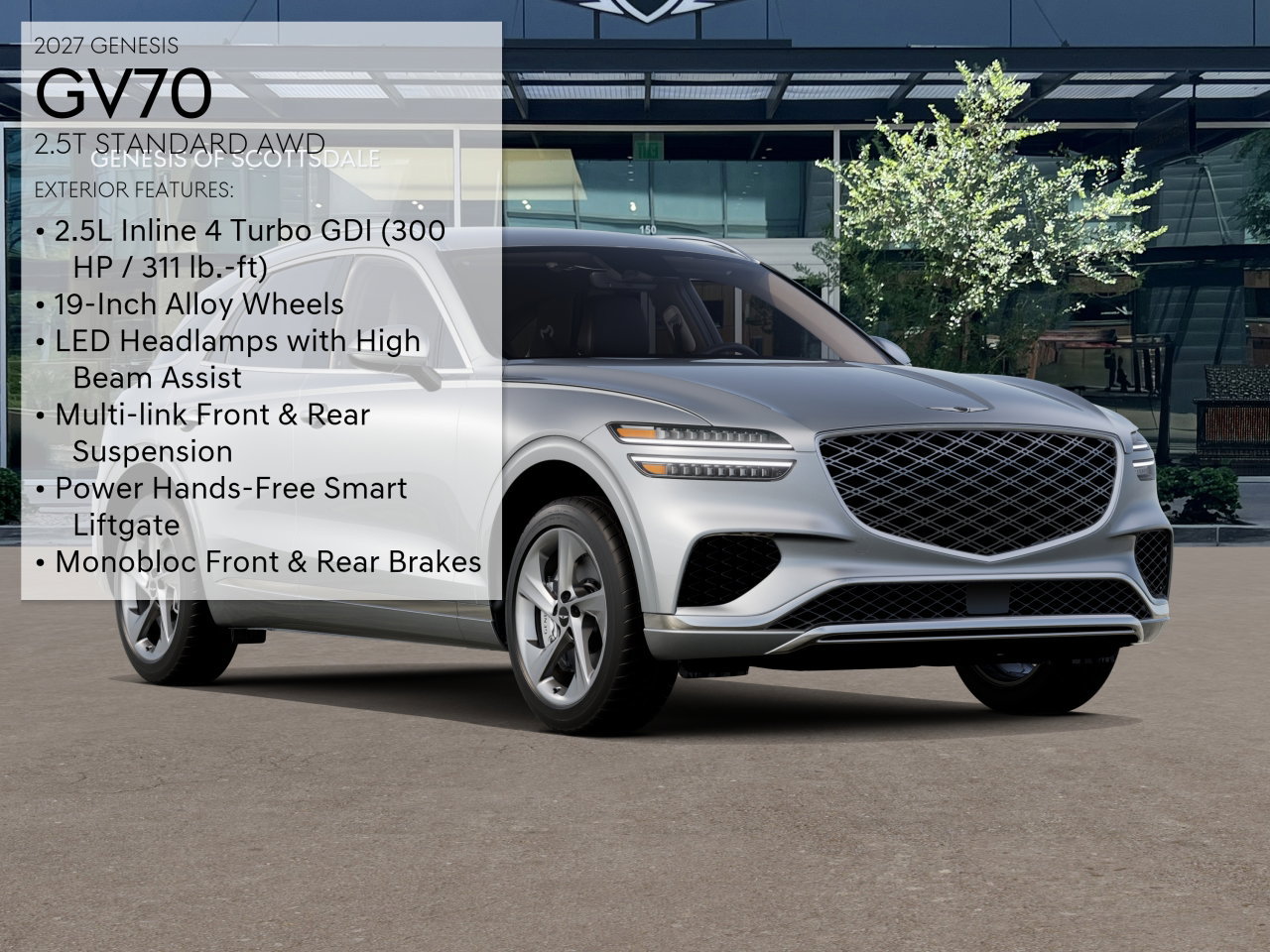 New 2027 Genesis GV70 2.5T AWD/4WD image 3