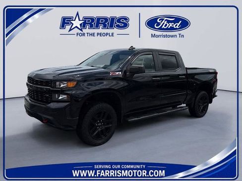 Used 2021 Chevrolet Silverado 1500 Custom Trail Boss w/ Safety Confidence Package AWD/4WD image 1