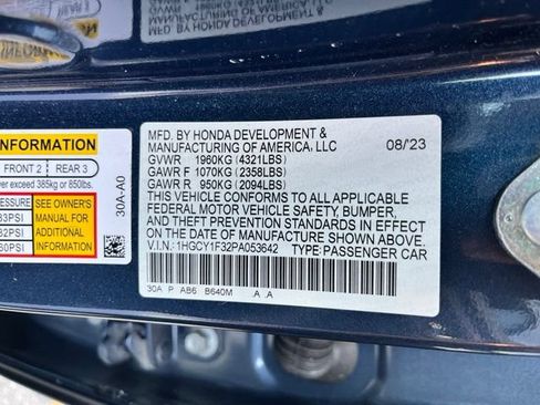 Used 2023 Honda Accord EX image 13