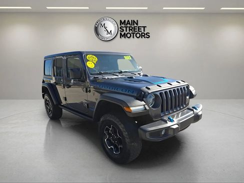 Used 2022 Jeep Wrangler Unlimited Rubicon 4xe w/ Cold Weather Group image 7