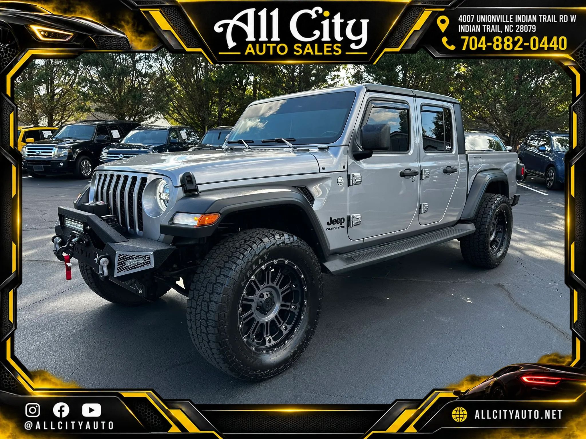 Used 2020 Jeep Gladiator Sport w/ Quick Order Package 24S AWD/4WD image 3