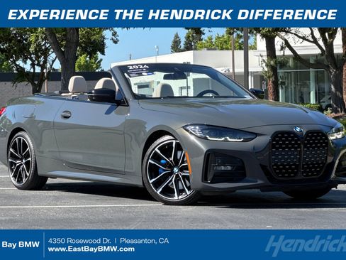 Used 2024 BMW 430i Convertible w/ M Sport Package RWD image 1