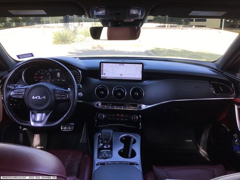 Used 2022 Kia Stinger GT2 w/ Red Interior Color Package RWD image 12