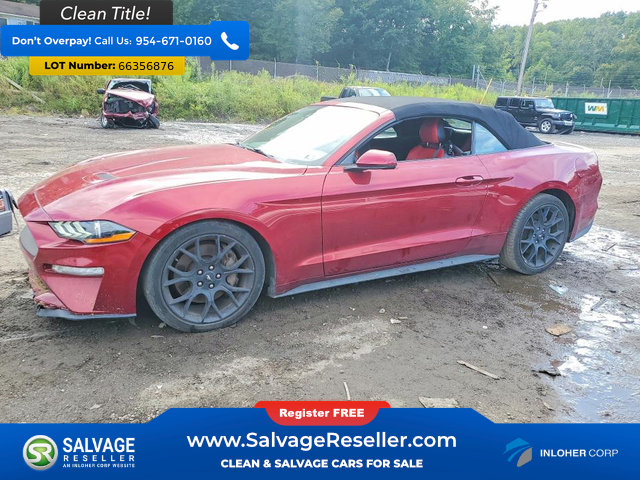 Used 2018 Ford Mustang Premium w/ Ecoboost Performance Package RWD image 1
