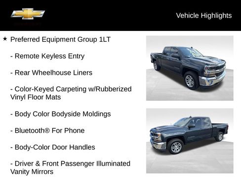 Used 2018 Chevrolet Silverado 1500 LT w/ All Star Edition AWD/4WD image 8