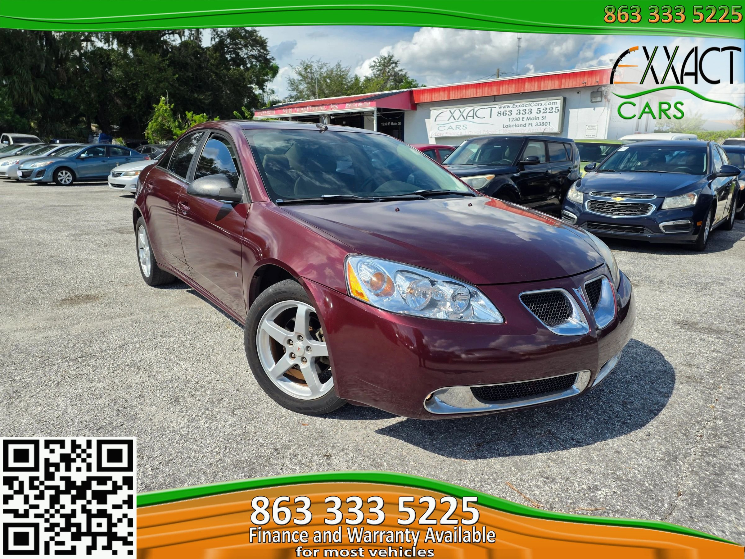 Used 2008 Pontiac G6 Sedan w/ Sport Package FWD image 1