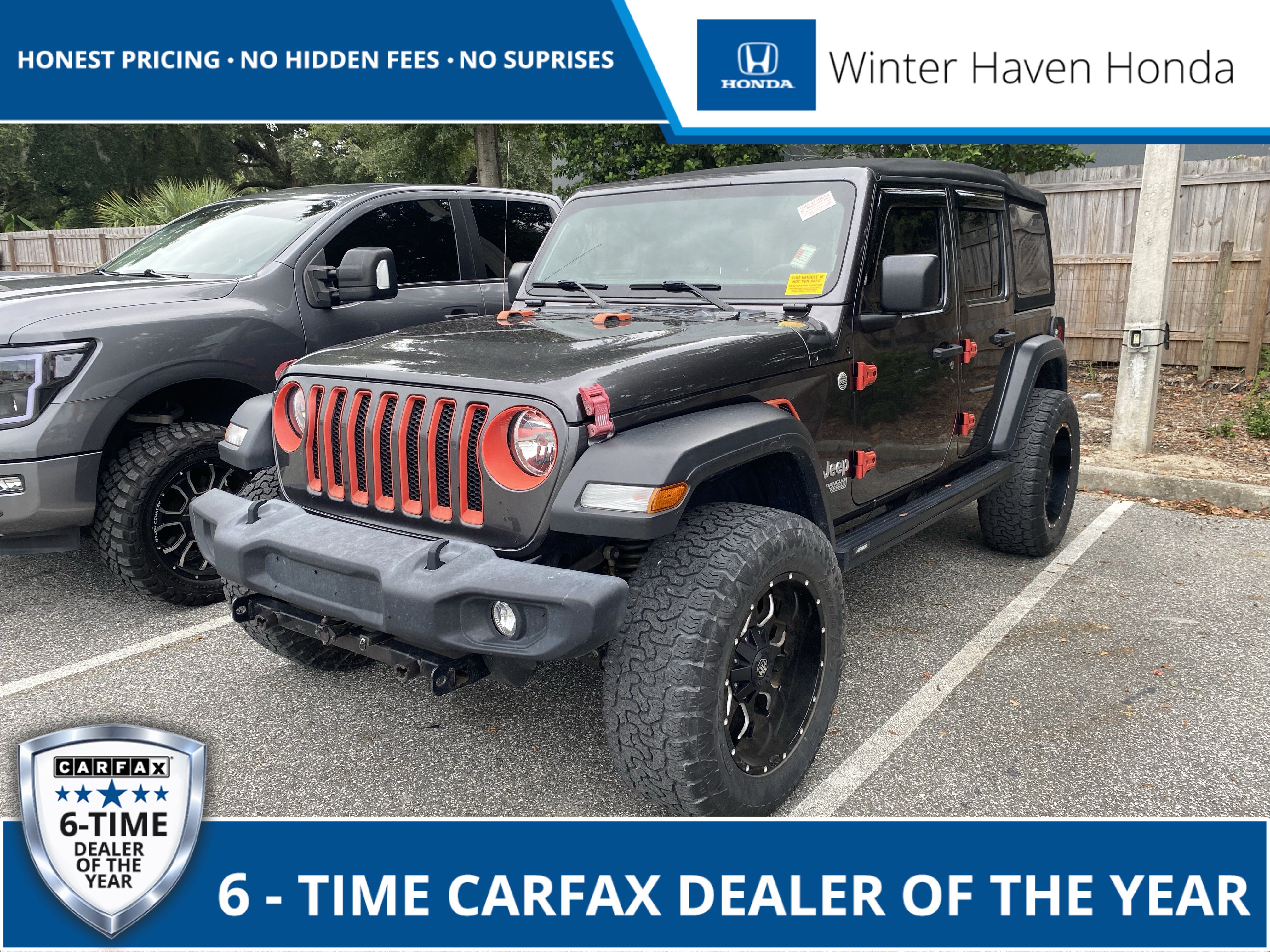 Used 2020 Jeep Wrangler Unlimited Sport S AWD/4WD image 1