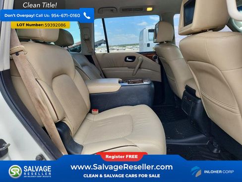 Used 2017 Nissan Armada Platinum w/ Captain Seat Package RWD image 15