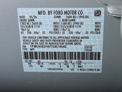 New 2026 Ford Explorer Active AWD/4WD image 18