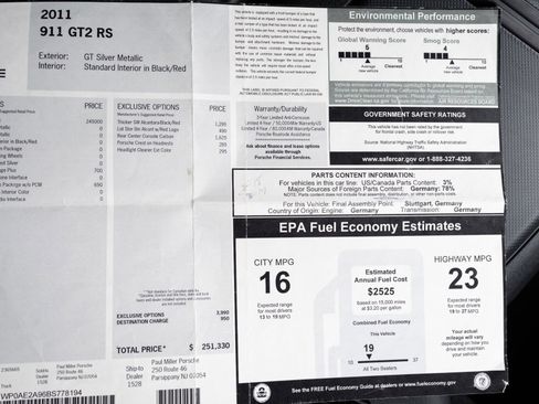 Used 2011 Porsche 911 GT2 RS image 54