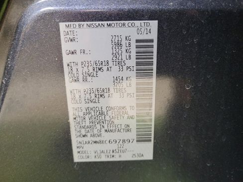 Used 2014 Nissan Pathfinder SV FWD image 33