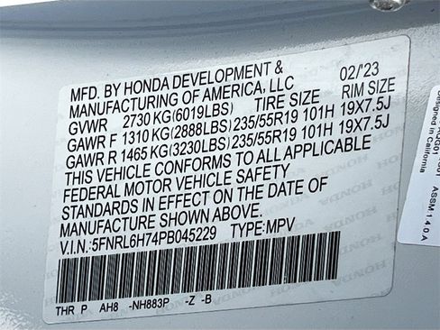 Used 2023 Honda Odyssey Sport image 33