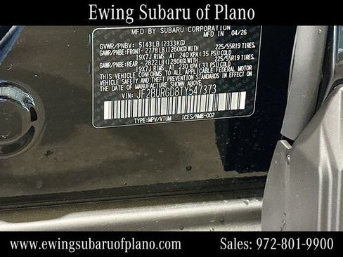 Used 2026 Subaru Outback Limited XT AWD/4WD image 34