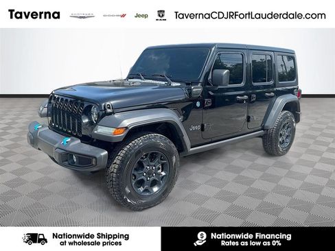 Used 2023 Jeep Wrangler Unlimited w/ 8.4" Radio Group AWD/4WD image 1