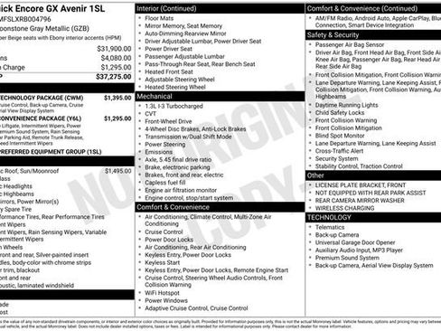 Certified 2024 Buick Encore GX Avenir w/ Avenir Technology Package image 6