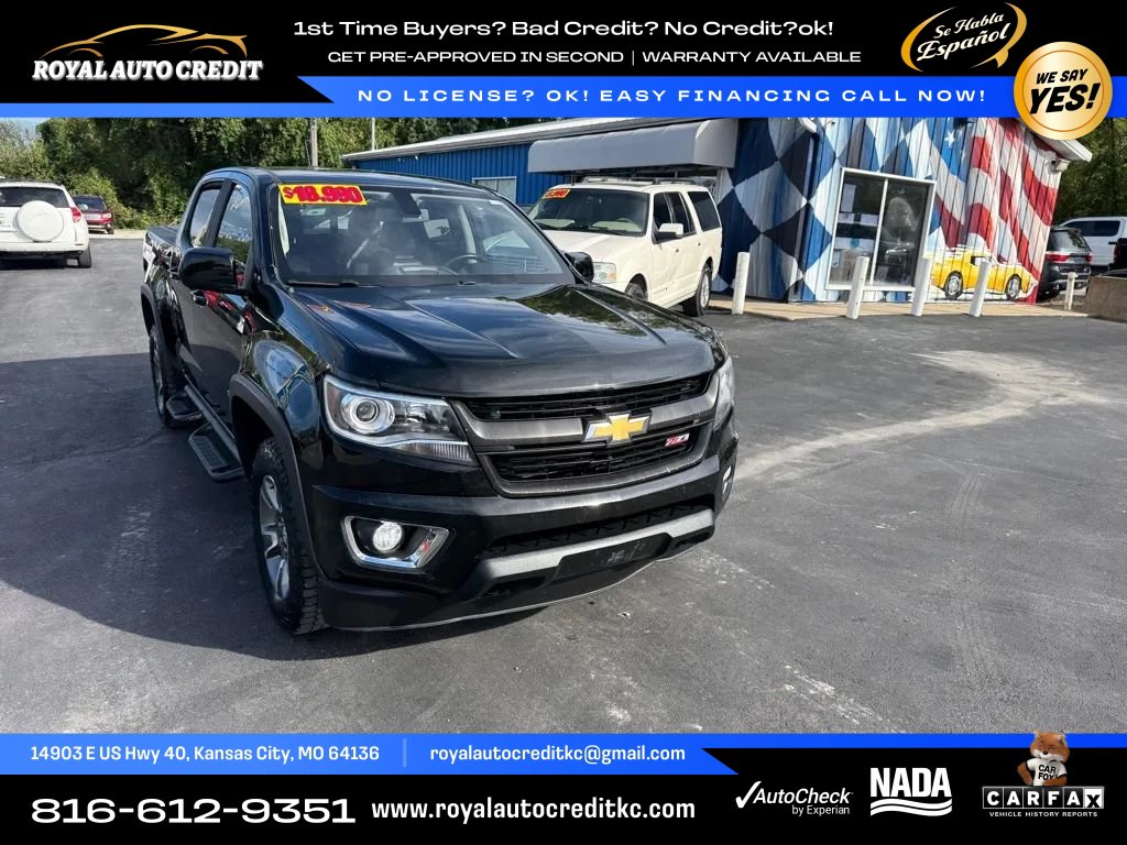 Used 2018 Chevrolet Colorado Z71 AWD/4WD image 2
