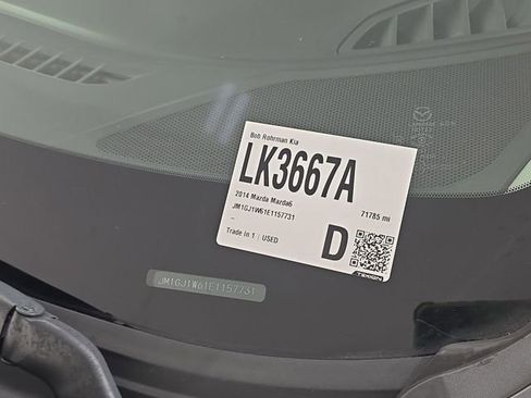 Used 2014 MAZDA MAZDA6 Grand Touring w/ GT Technology Package image 51