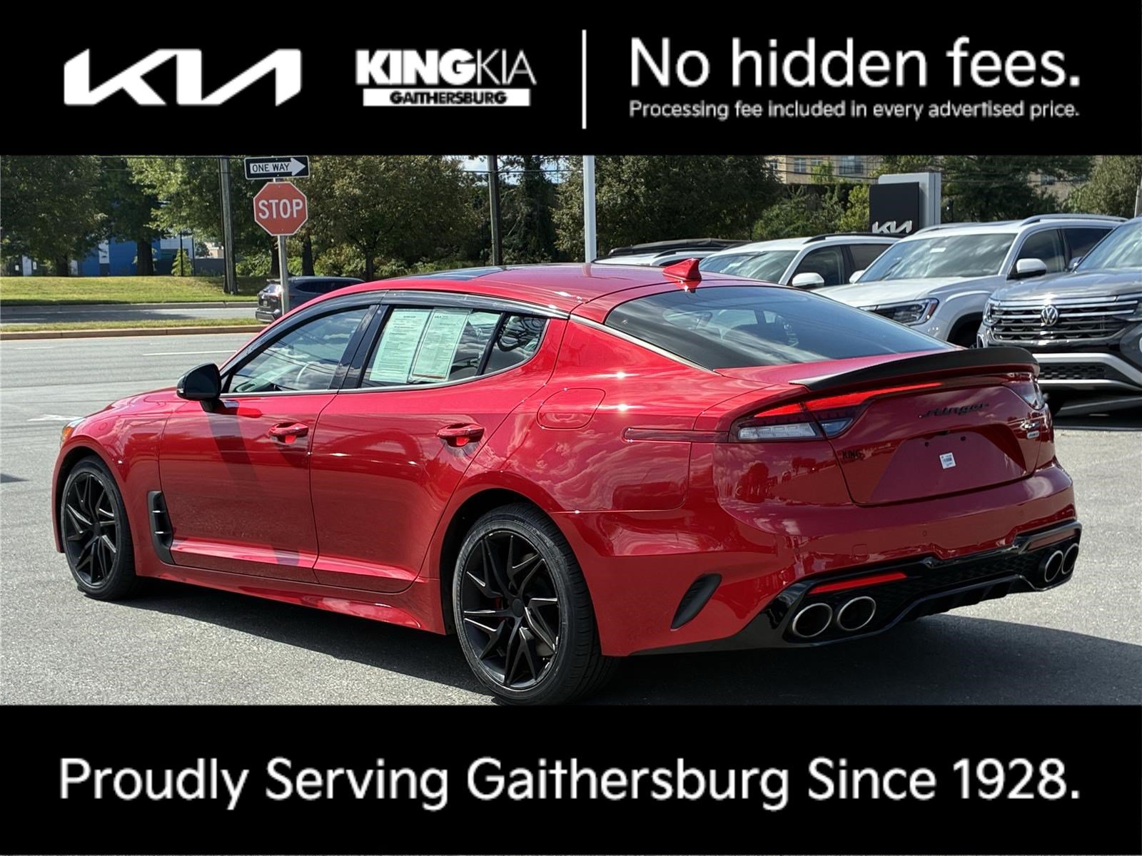 Used 2022 Kia Stinger GT-Line w/ Sun & Sound Package AWD/4WD image 4