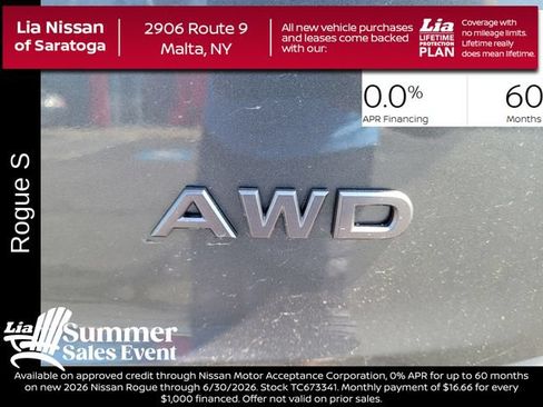 New 2026 Nissan Rogue S AWD/4WD image 5