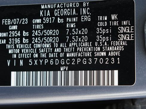 Used 2023 Kia Telluride S w/ S Sunroof Package AWD/4WD image 35
