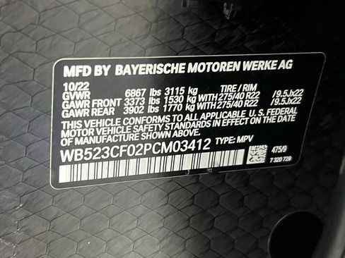 Used 2023 BMW iX xDrive50 w/ Sport Package image 37