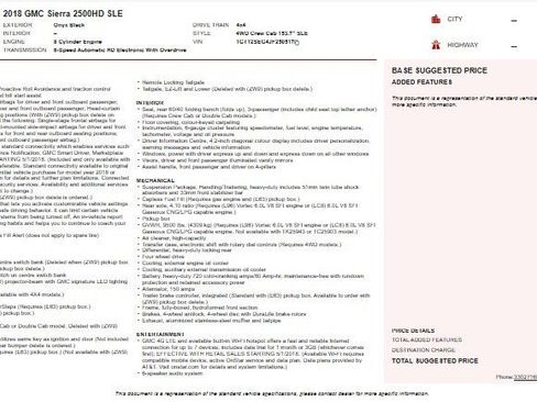 Used 2018 GMC Sierra 2500 SLE image 4