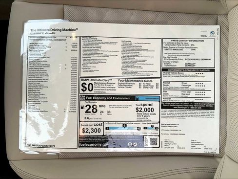 New 2025 BMW X1 xDrive28i w/ Technology Package image 20