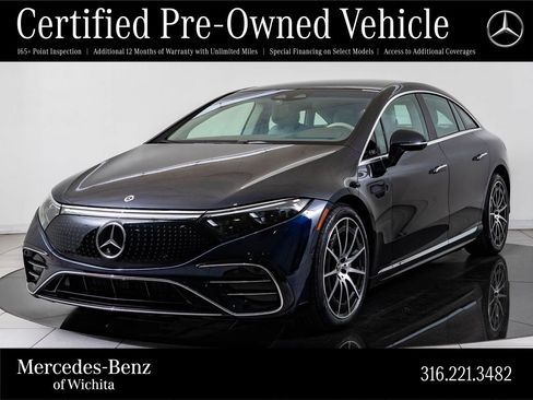 Certified 2023 Mercedes-Benz EQS 580 4MATIC Sedan image 1