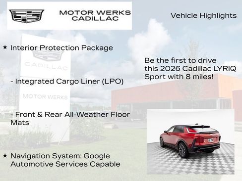 New 2026 Cadillac Lyriq Sport image 6